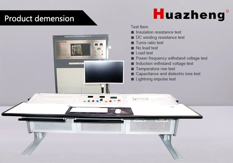 Pelanggan Kenya Menggunakan Video Laboratorium Bangku Uji Transformer HZBZ-IV